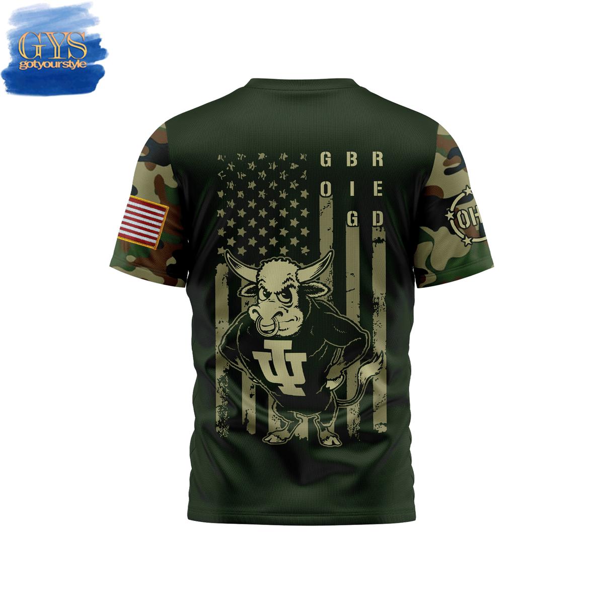 Indiana Hoosiers Go Big Red Camo TShirt