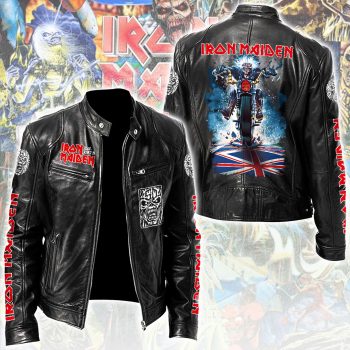 Iron Maiden Motorcycle Leather Jacket