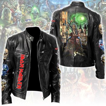 Iron Maiden Motorcycle Leather Jacket