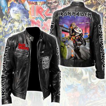 Iron Maiden Motorcycle Leather Jacket