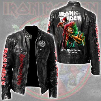 Iron Maiden Motorcycle Leather Jacket