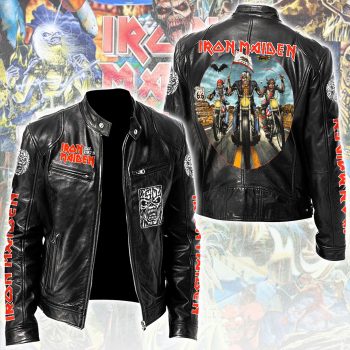 Iron Maiden Motorcycle Leather Jacket