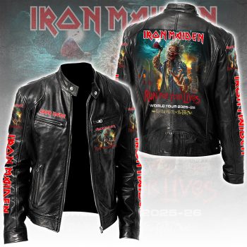 Iron Maiden Motorcycle Leather Jacket