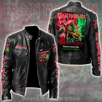 Iron Maiden Motorcycle Leather Jacket