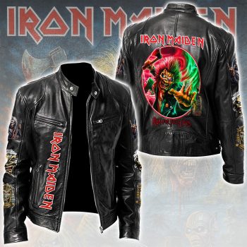 Iron Maiden Motorcycle Leather Jacket