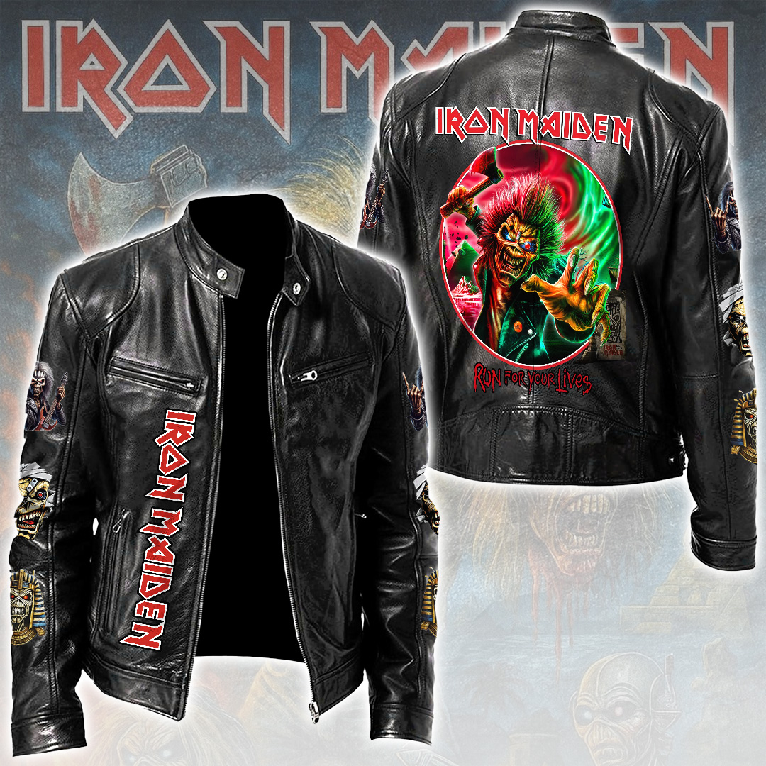 Iron-Maiden-Motorcycle-Leather-Jacket Iron Maiden Motorcycle Leather Jacket
