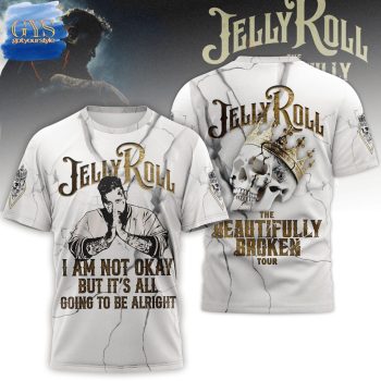 Jelly Roll The Beautifully Broken Tour Limited Unisex Performance T-Shirt