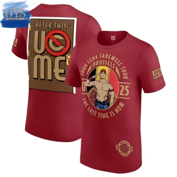 John Cena Farewell Tour 2025 Limited Edition Shirt