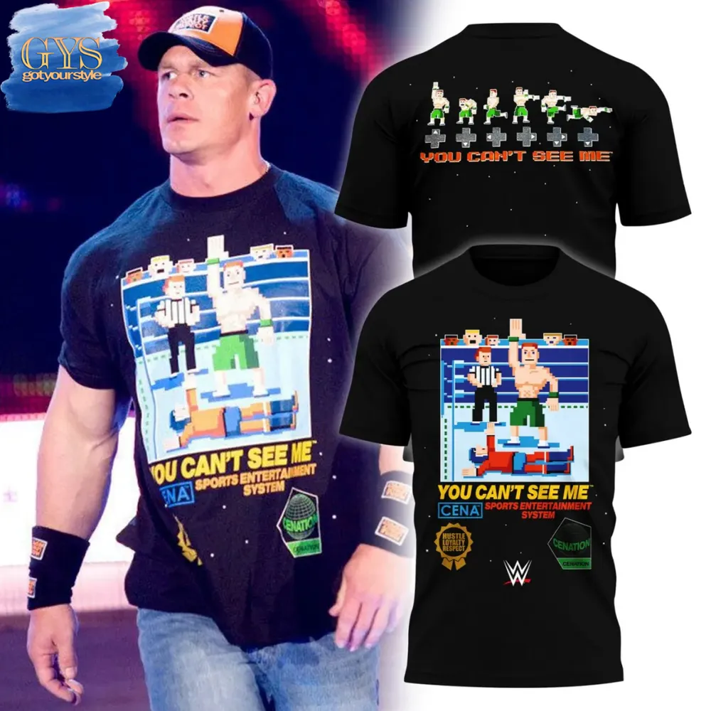 John-Cena-OG-8-Bit-You-Cant-See-Me-Limited-Edition-Shirt John Cena OG 8-Bit "You Can't See Me" Limited Edition Shirt