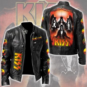 KISS 2025 Motorcycle Leather Jacket