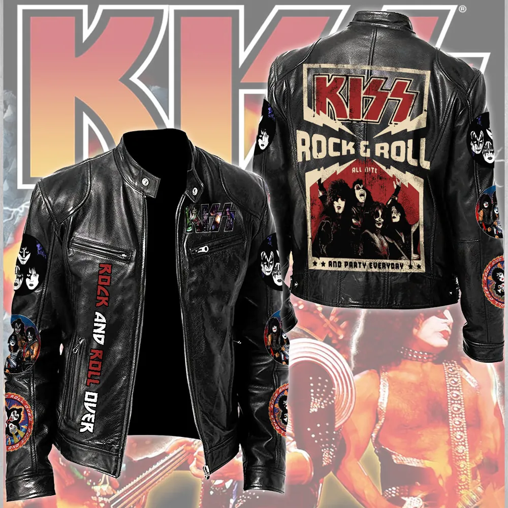 KISS-Motorcycle-Leather-Jacket KISS Motorcycle Leather Jacket