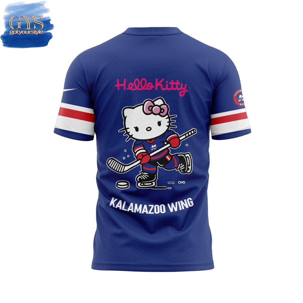 Kalamazoo Wings Hello Kitty TShirt