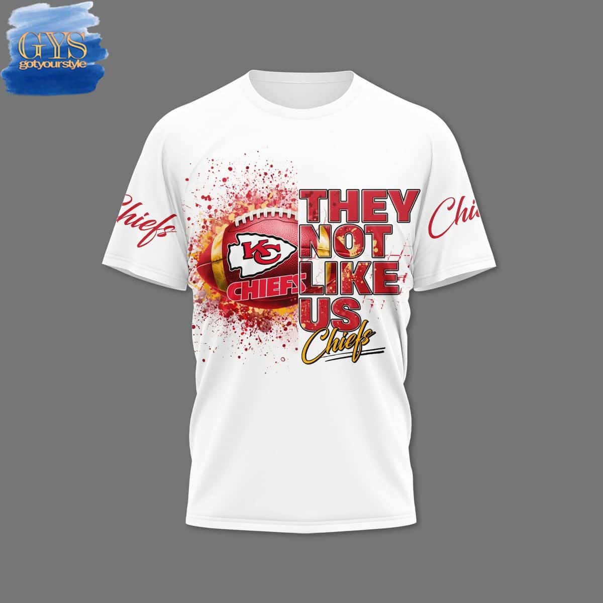 Kansas City Chiefs They Not Like Us Limited Edition TShirt