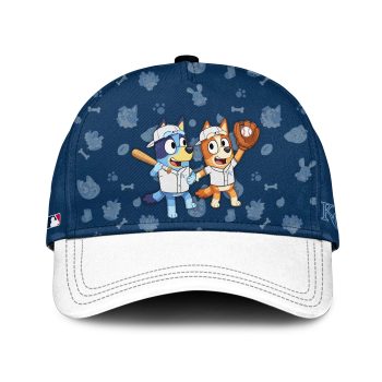 Kansas City Royals MLB x Bluey And Bingo Special Edition Classic Cap 2025 DBJ1041