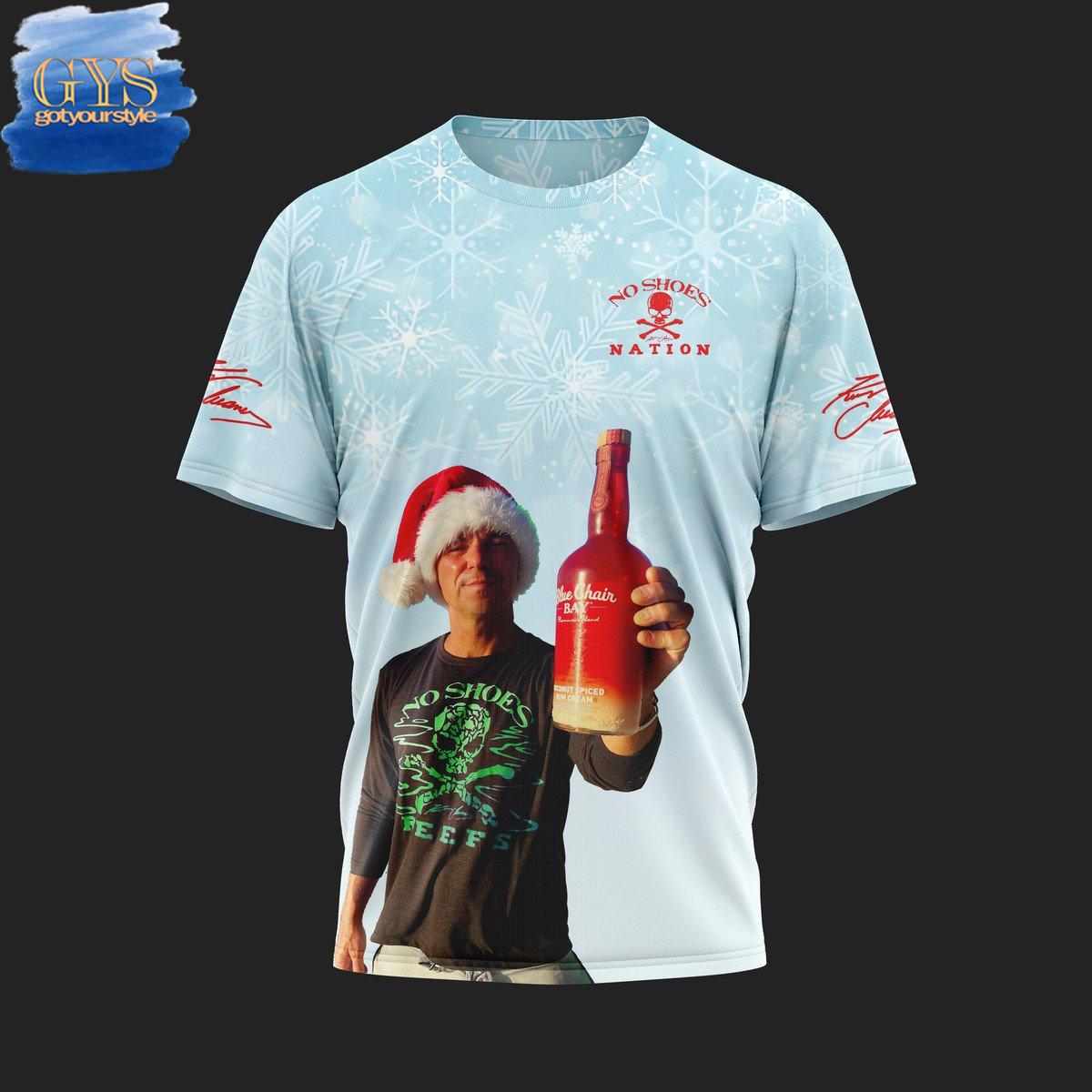 Kenny Chesney No Shoes Nation Christmas 2024 TShirt