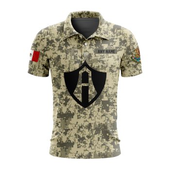 Liga MX Atlas F.C Special Camo Design Polo Shirt