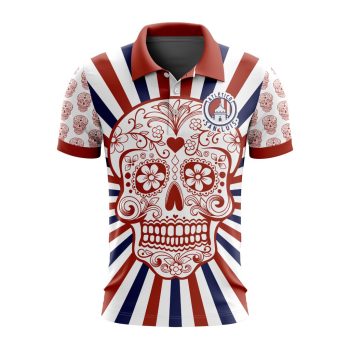 Liga MX Atletico San Luis Special Dia De Muertos Design Polo Shirt