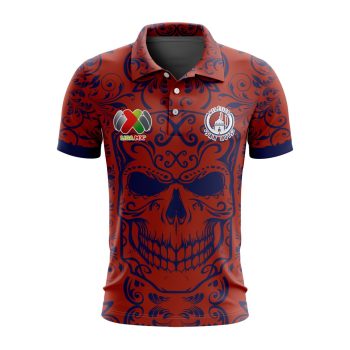 Liga MX Atletico San Luis Special Dia De Muertos Design Polo Shirt