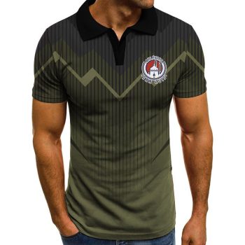 Liga MX Atletico San Luis Specialized Polo Shirt - Army Green