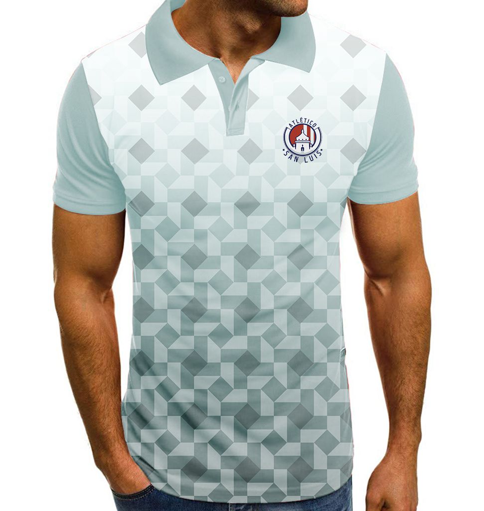 Liga-MX-Atletico-San-Luis-Specialized-Polo-Shirt-White Liga MX Atletico San Luis Specialized Polo Shirt - White