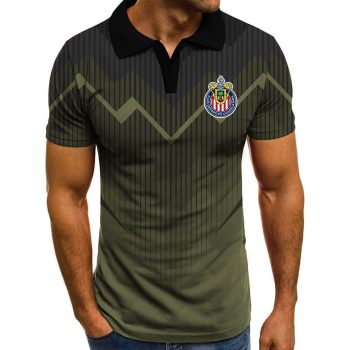 Liga MX C.D. Guadalajara Specialized Polo Shirt - Army Green