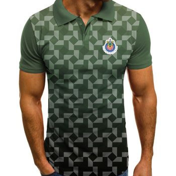 Liga MX C.D. Guadalajara Specialized Polo Shirt - Army Green