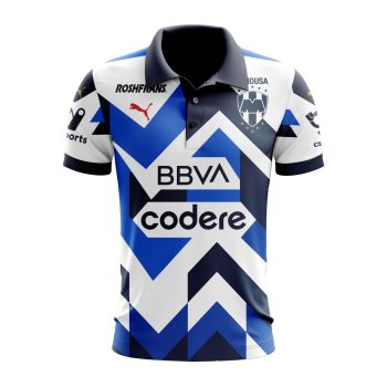 Liga MX C.F. Monterrey Personalized 2024 Third Polo Shirt
