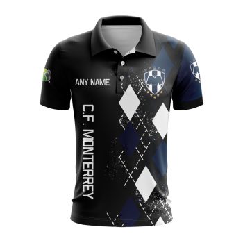Liga MX C.F. Monterrey Personalized Name Polo Shirt