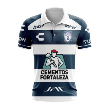 Liga MX C.F. Pachuca Personalized 2024-2025 Home Polo Shirt