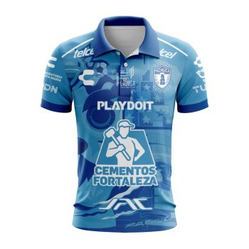 Liga MX C.F. Pachuca Personalized 2024-2025 Third Polo Shirt
