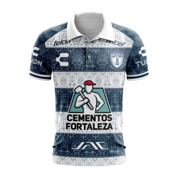 Liga MX C.F. Pachuca Special 2024 Home Dia De Muertos Design Polo Shirt