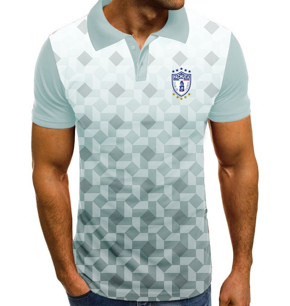 Liga-MX-C.F.-Pachuca-Specialized-Polo-Shirt-White Liga MX C.F. Pachuca Specialized Polo Shirt - White