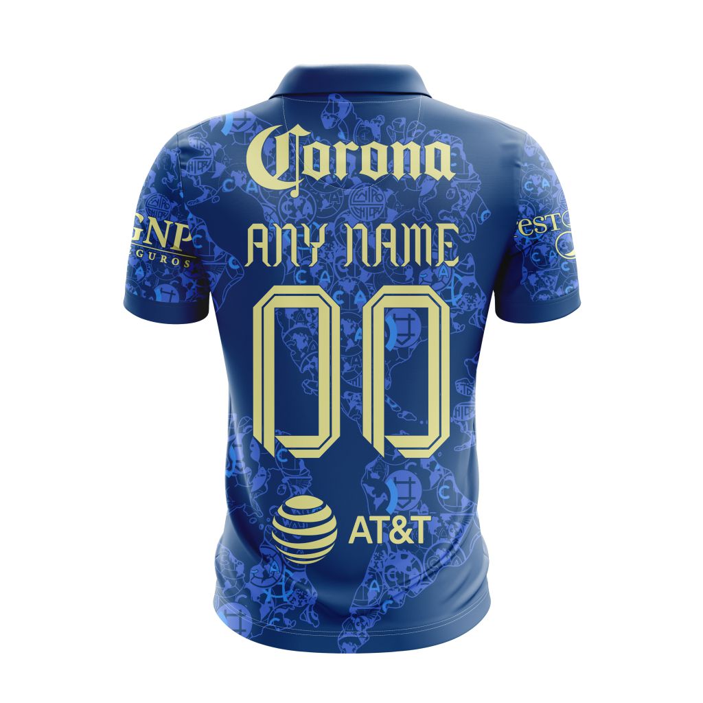 Liga-MX-Club-America-Personalized-2024-2025-New-Away-Polo-Shirt-1