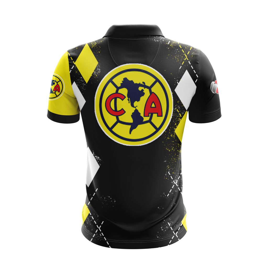 Liga-MX-Club-America-Personalized-Name-Polo-Shirt-1