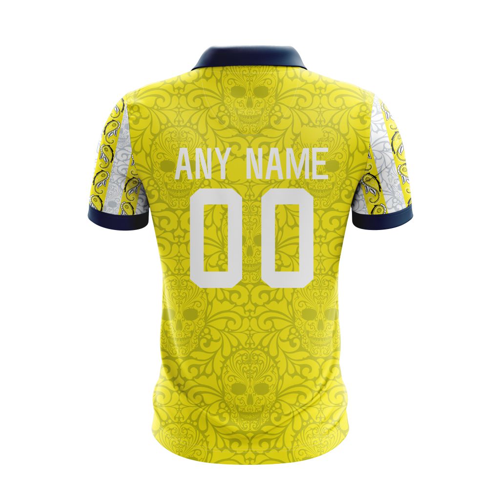 Liga-MX-Club-America-Special-Dia-De-Muertos-Design-Polo-Shirt-1