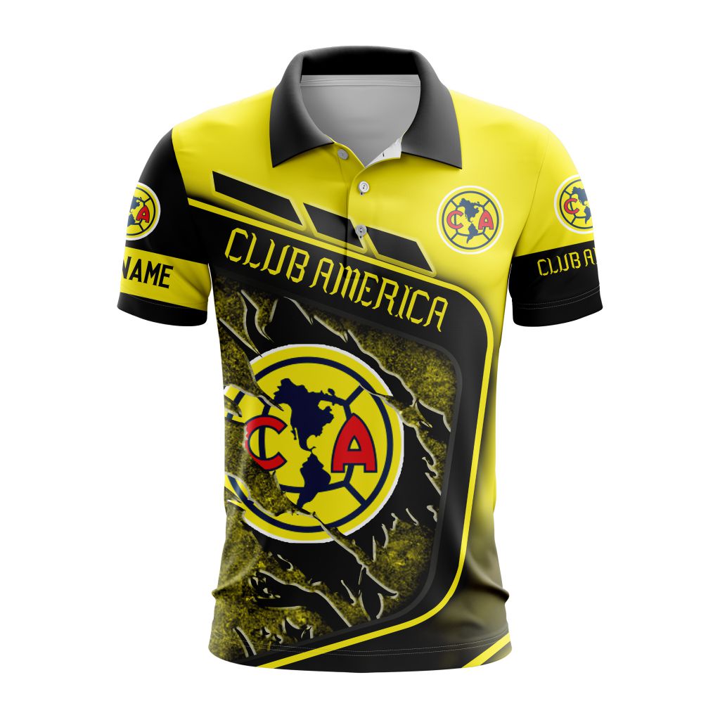 Liga-MX-Club-America-Special-Polo-Shirt Liga MX Club America Special Polo Shirt