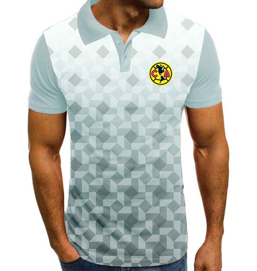 Liga-MX-Club-America-Specialized-Polo-Shirt-White Liga MX Club America Specialized Polo Shirt - White