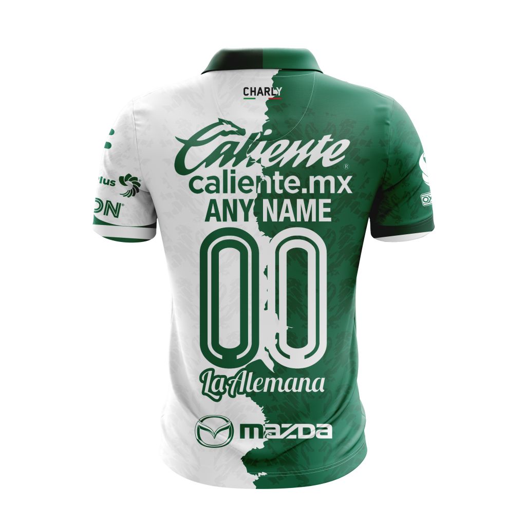 Liga-MX-Club-Leon-Personalized-2024-2025-Home-Mix-Away-Design-Polo-Shirt-1