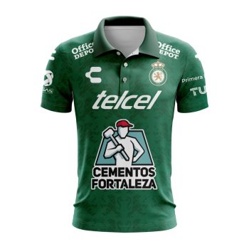 Liga MX Club Leon Personalized 2024-2025 Home Polo Shirt