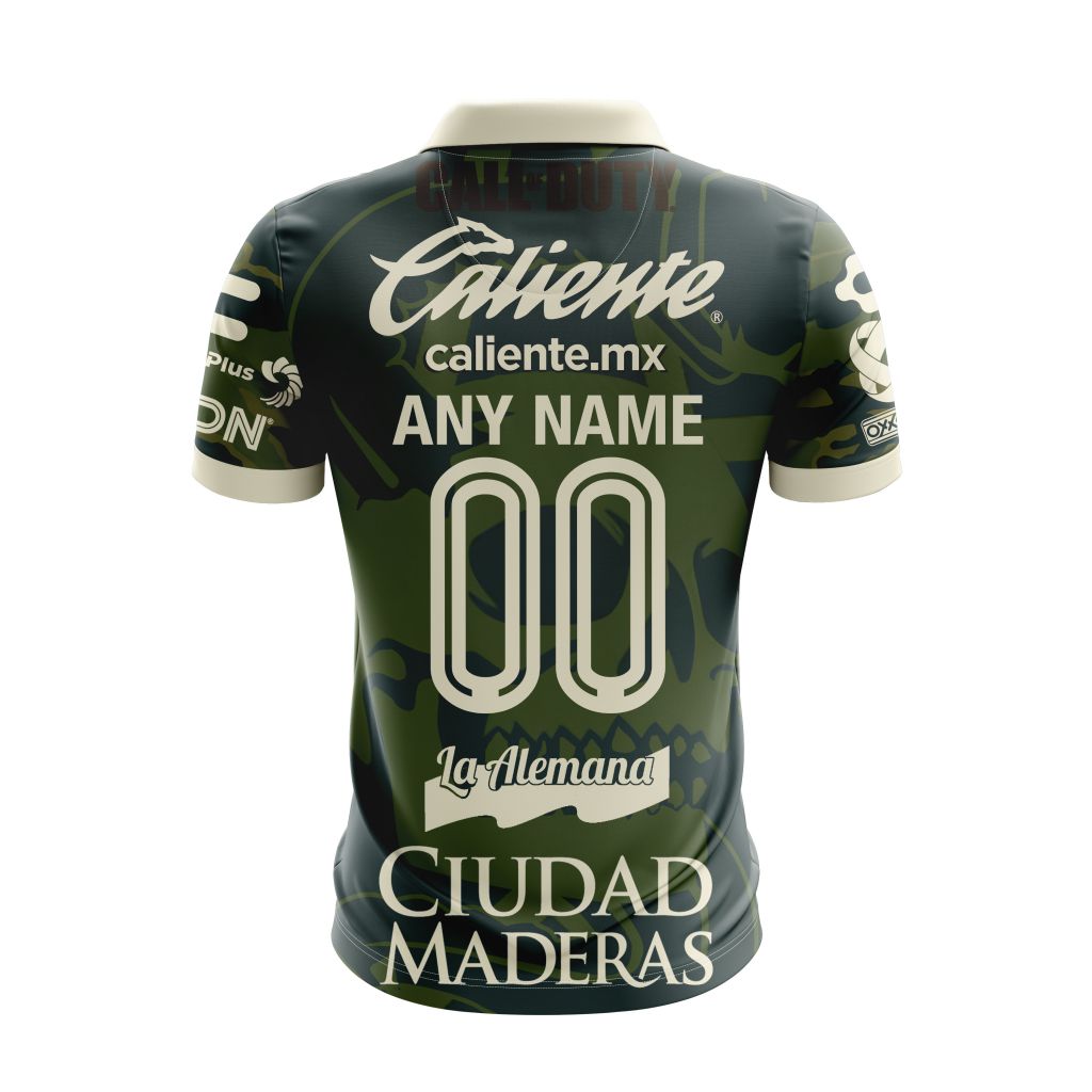 Liga-MX-Club-Leon-Personalized-2024-Call-Of-Duty-Polo-Shirt-1