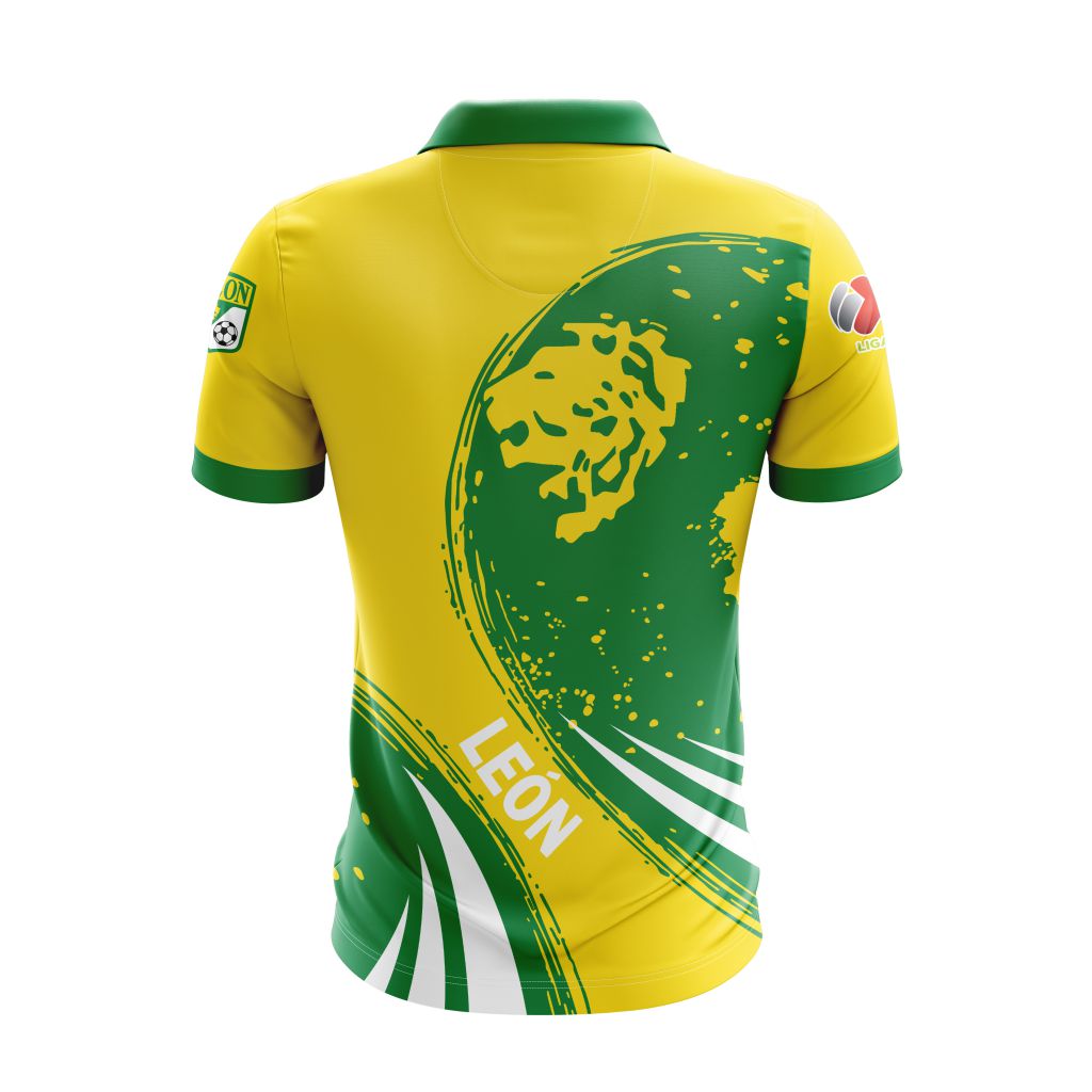Liga-MX-Club-Leon-Special-Design-Polo-Shirt-1