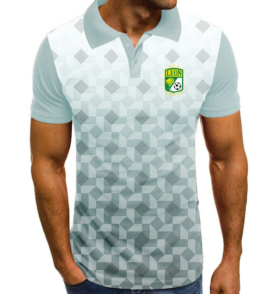 Liga-MX-Club-Leon-Specialized-Polo-Shirt-White Liga MX Club Leon Specialized Polo Shirt - White