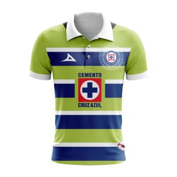 Liga MX Cruz Azul Personalized 2025 Goalkeeper Home Polo Shirt