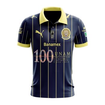 Liga MX Pumas UNAM 100 Anos Polo Shirt