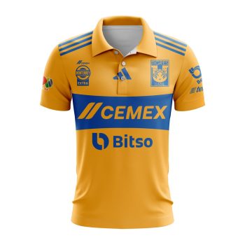 Liga MX Tigres UANL 2025 Home Polo Shirt