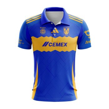 Liga MX Tigres UANL Personalized 2024-2025 Away Polo Shirt