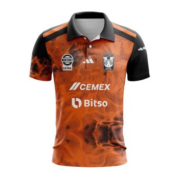Liga MX Tigres UANL Personalized 2024 Third Polo Shirt