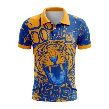 Liga MX Tigres UANL Special Design With Team Signature Polo Shirt