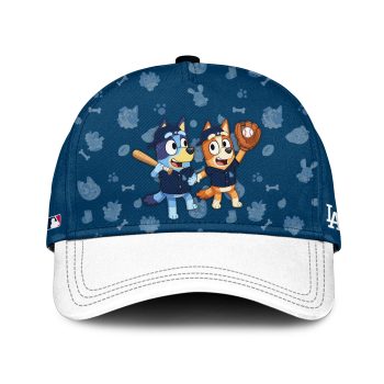 Los Angeles Dodgers MLB x Bluey And Bingo Special Edition Classic Cap 2025 DBJ1043