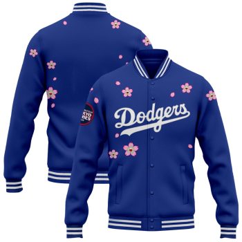Los Angeles Dodgers Tokyo Series 2025 x Takashi Murakami Baseball Jacket Varsity Jacket - Royal Team